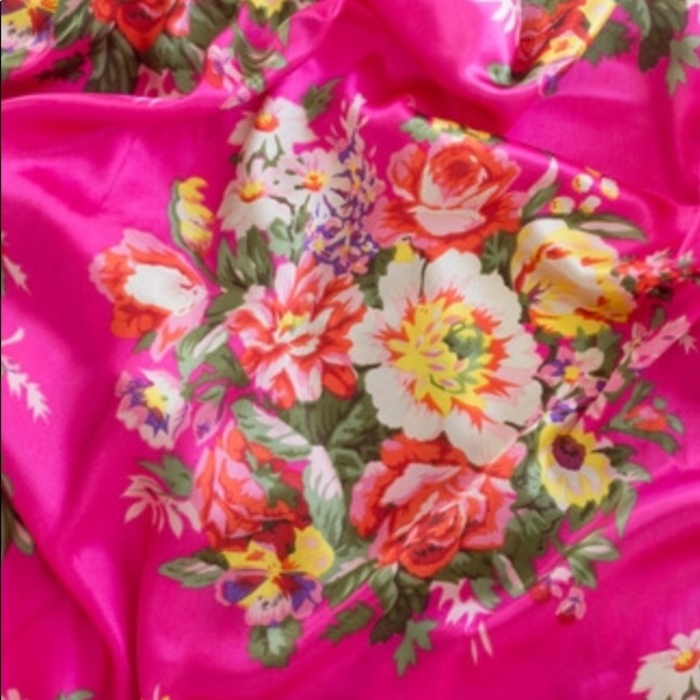 Floral robe